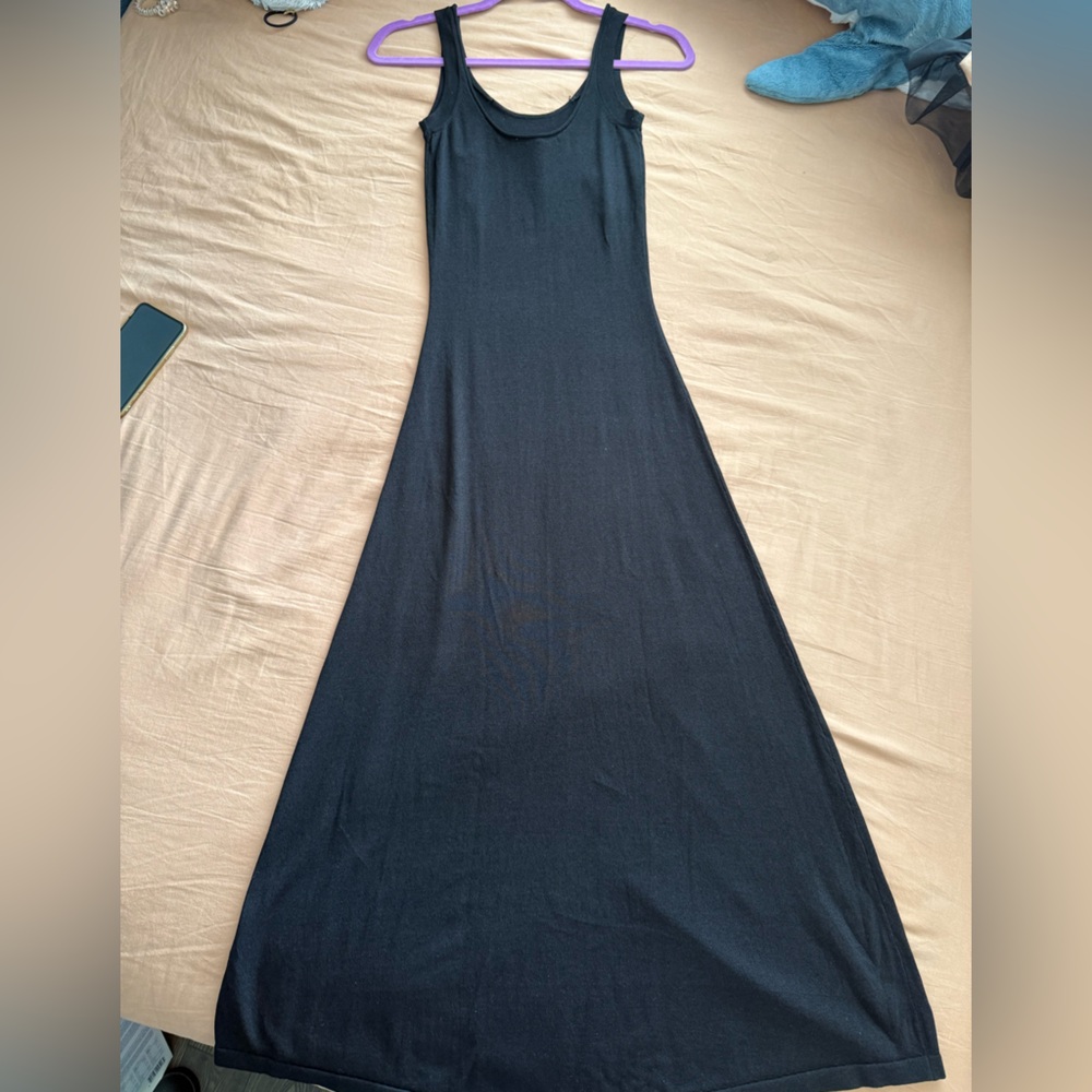 Zara Black Midi Dress